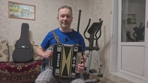 Тестирую микрофон DJI Mic Mini. Разучиваю песню на гармони "Как хотела меня мать".