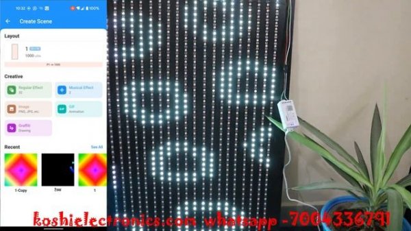 SP801E Pixel led controller programming | Hindi | pixel led controller | koshi electronics