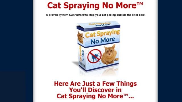Cat Spraying No More Review 2022 - How Does Program Video Guide It Work? смотреть онлайн