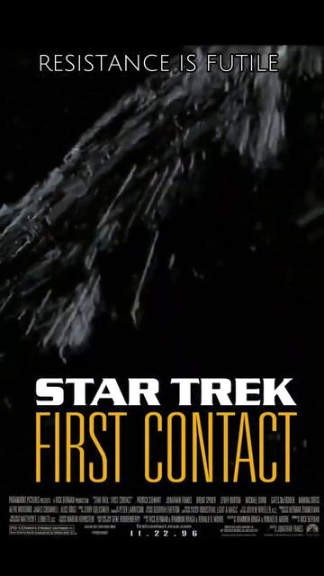 STAR TREK FIRST CONTACT - Moving Movie Poster смотреть онлайн