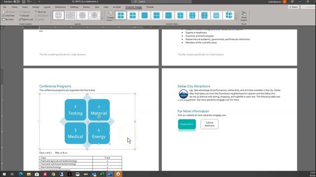 Word Module 3 SAM Project A: Advantia Biotech смотреть онлайн