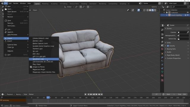 Easily Clean Your 3D Scans (blender) смотреть онлайн