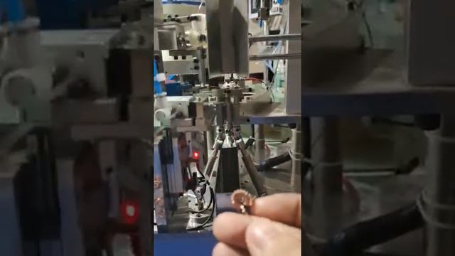 Ferrite Common Mode Magnetic Ring Inductance Winding Machine смотреть онлайн
