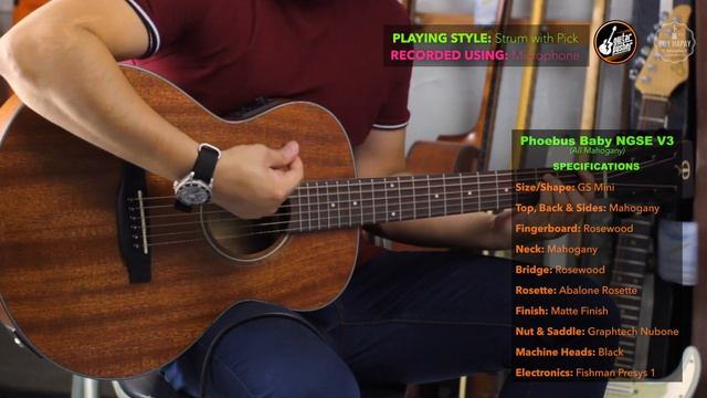 Phoebus Baby NGSE Version 3 Guitar Review and Demo смотреть онлайн