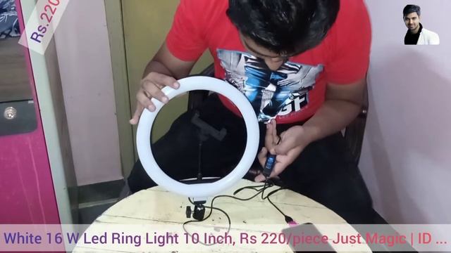 Ring Light 10 Inch, Light Emitting Diode Ring Light, Ring Light ... смотреть онлайн