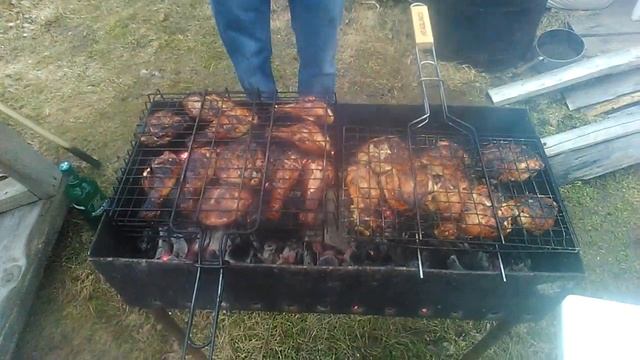 Шашлык из курицы смотреть онлайн