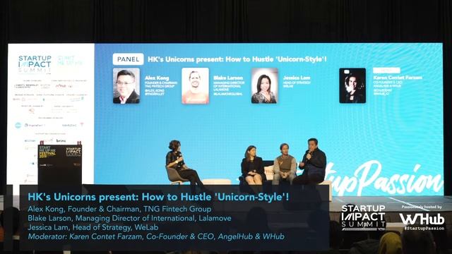 Startup Impact Summit Session - Hong Kong Unicorn Panel смотреть онлайн