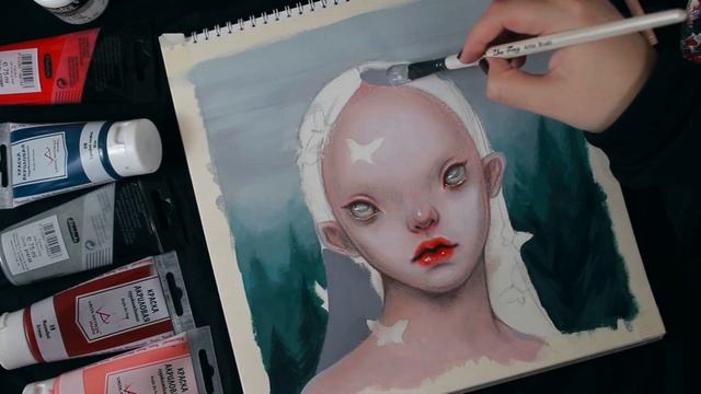 АЛЫЕ БАБОЧКИ перерисуй мой арт #DrawThisInYourStyle смотреть онлайн