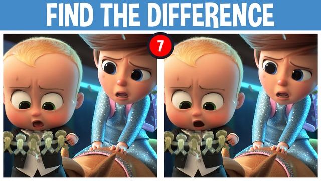 Puzzle Quiz Game ! #1 Find The Difference Special THE BOSS BABY: FAMILY BUSINESS смотреть онлайн