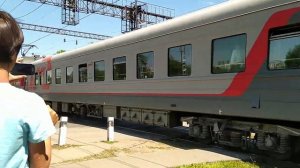 Пассажирский поезд #472С Адлер-Москва. Нагатинская.