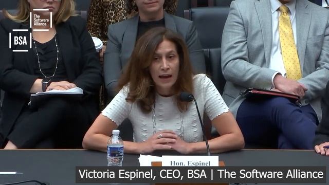 BSA CEO Victoria Espinel Testimony on “Safeguarding Data and Innovation” смотреть онлайн