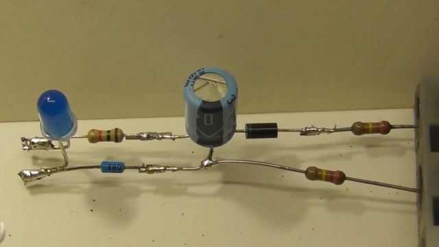Mains LED flashing pilot indicator light with diac смотреть онлайн