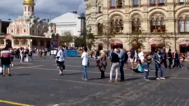 Москва, Красная площадь,23.07.2015 смотреть онлайн