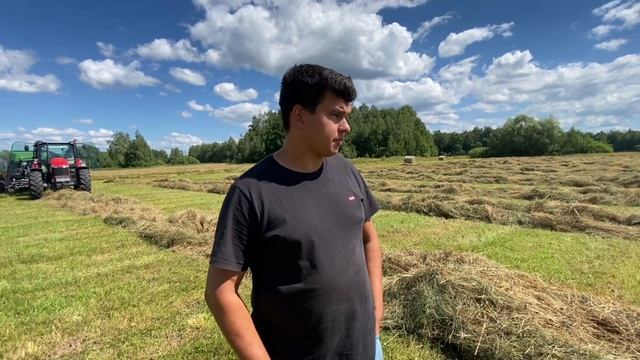 Очередное пополнение в табуне/ Уже заготовили 6000 тюков сена/ Фермерское хозяйство смотреть онлайн