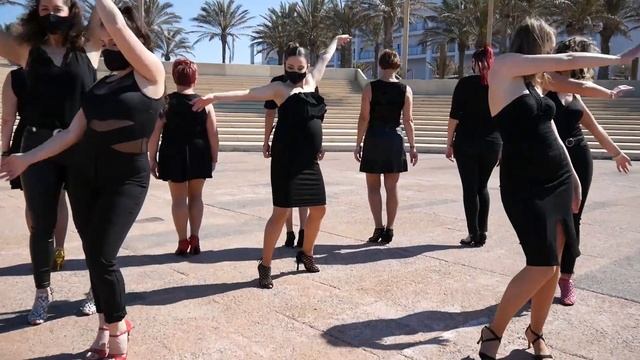 Coreo Bachata Jose Vázquez y Alumnas - Estilo Chica - Inercia-t. Nunca - Rigo Luna смотреть онлайн