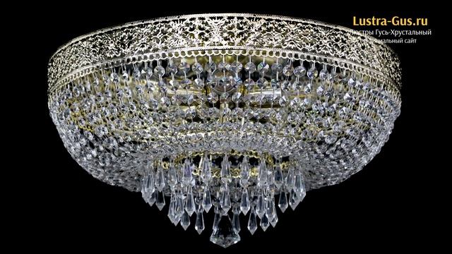 Хрустальная люстра «Валенсия №22» - Гусь-Хрустальный завод смотреть онлайн