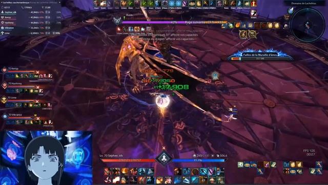 TERA Slayer Nightmare Lachelith (RMHM) 43M DPS Gameplay смотреть онлайн