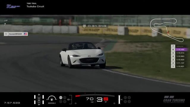 Mazda Roadster S (ND) '15 - 1:10.463 смотреть онлайн