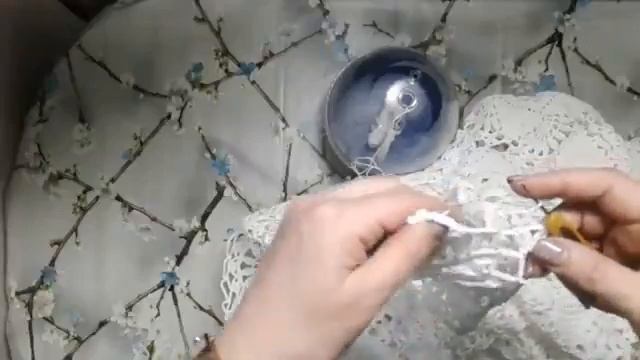 Видеоурок по вязанию "Скатерть", часть 3 смотреть онлайн