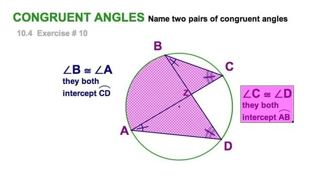 Angles Inscribed in Circles / 10.4 смотреть онлайн