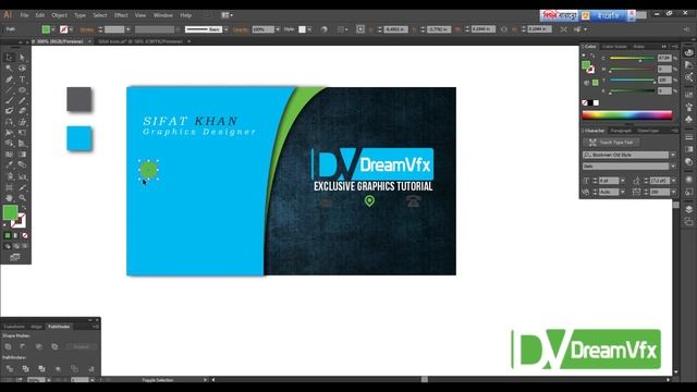 How to Create Premium Business Card in Adobe illustrator cc смотреть онлайн