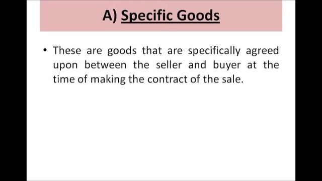 Definition of Goods-Sale of Goods Act 1930 Types of Goods-Existing Goods,Future Good,Contingent Goo смотреть онлайн