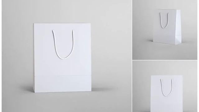 Mockup Design: Paper Bag Branding Mockups смотреть онлайн