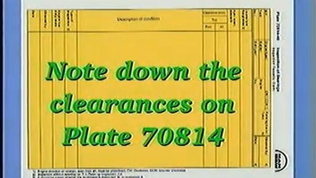 Inspection of Main Bearing смотреть онлайн