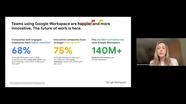 WEBINAR: HOW GOOGLE WORKSPACE CAN HELP YOUR BUSINESS? смотреть онлайн