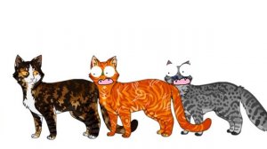 Реакция котов воителей на их шипы #врек #вреки #котывоители #warriorcats