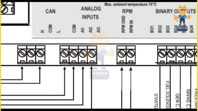 #ComAp InteliLite NT AMF 25 Control wiring diagram pdf How to read diagram Electric drawing смотреть онлайн