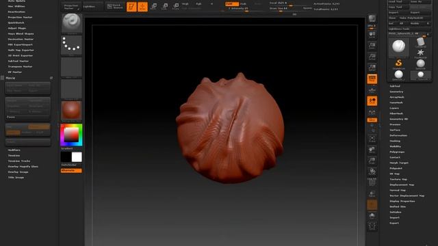 ZBrush Movie test смотреть онлайн
