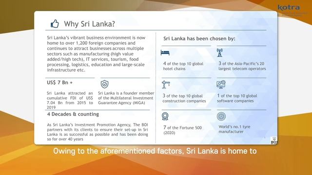 KOREA & SRI LANKA Business Partnership Webinar смотреть онлайн