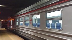 Электропоезд ЭД4М-0456 платформа Ростокино