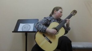 Гераськина Ярослава, С.Руднев-Регтайм на песню "Дружба", соло группа В