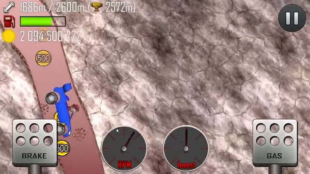 Hill Climb Racing Ep.58(rally Car On Mars 2580)