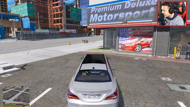 GTA 5 REAL LIFE MOD #223 MY NEW BUSINESS CAR! смотреть онлайн