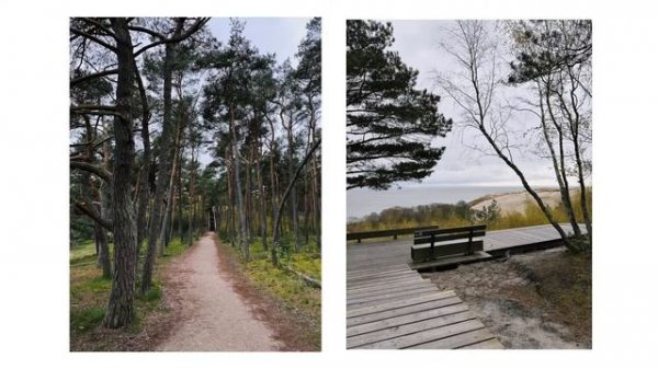 Нида, Литва. Маленький поселок на Куршской косе