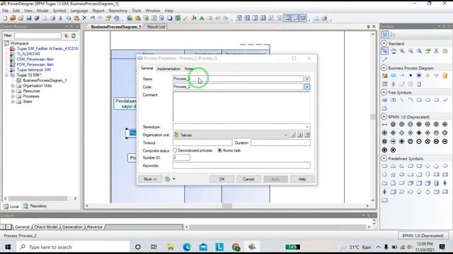 Membuat BPD (Business Process Diagram) Menggunakan PowerDesigner смотреть онлайн
