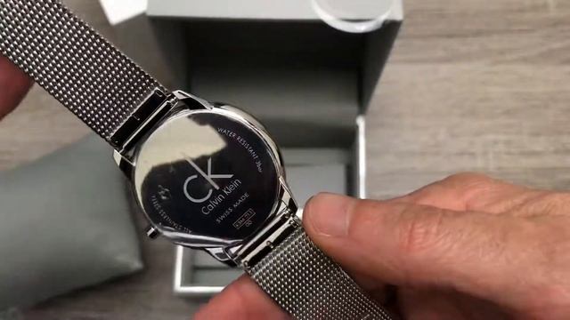 Calvin Klein Analog Business Silver Band Watch K3M2112Y (Unboxing) @UnboxWatches смотреть онлайн