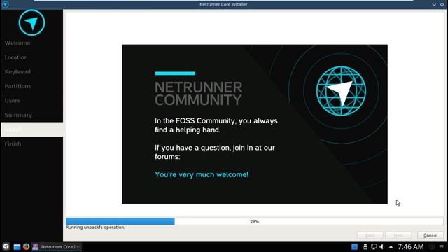 How to Install Netrunner on VMware Workstation 12 смотреть онлайн