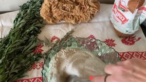 Приготовление четверговой соли.