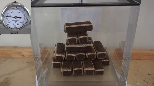 What Happens When You Put 20 Candy Bars In a Huge Vacuum Chamber? смотреть онлайн