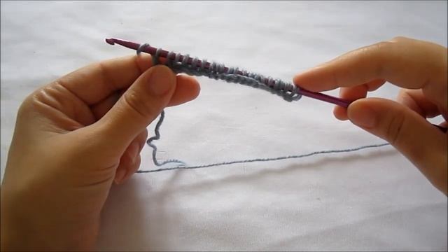 Простое тунисское вязание смотреть онлайн