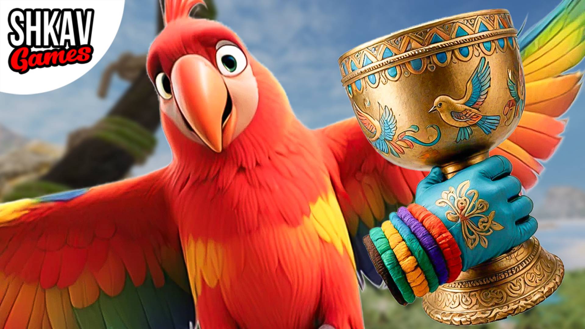 ПИРАТСКИЙ ПАПУГАЙ ПРИВЕЛ К КЛАДУ! Но забрать его оказалось непросто! Pirates VR: Jolly Roger смотреть онлайн