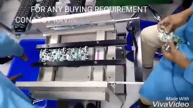 AUTOMATIC PCB LEAD CUTTING MACHINE смотреть онлайн