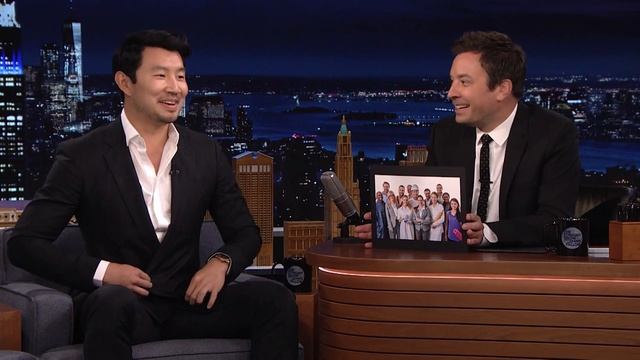 Simu Liu Reacts to Viral Stock Photos of Himself and Marvel Memes | The Tonight Show смотреть онлайн