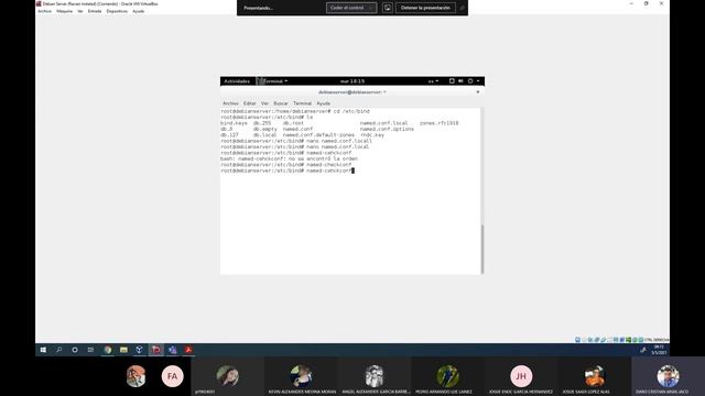 Clase Redes II grupo 01 DNS Linux Server смотреть онлайн