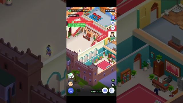 Hotel Empire tycoon - Arabian Nights hotel (first look) смотреть онлайн