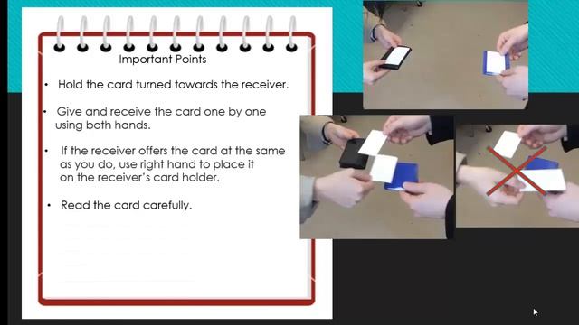 Business card exchange in Japan 名刺交換 смотреть онлайн